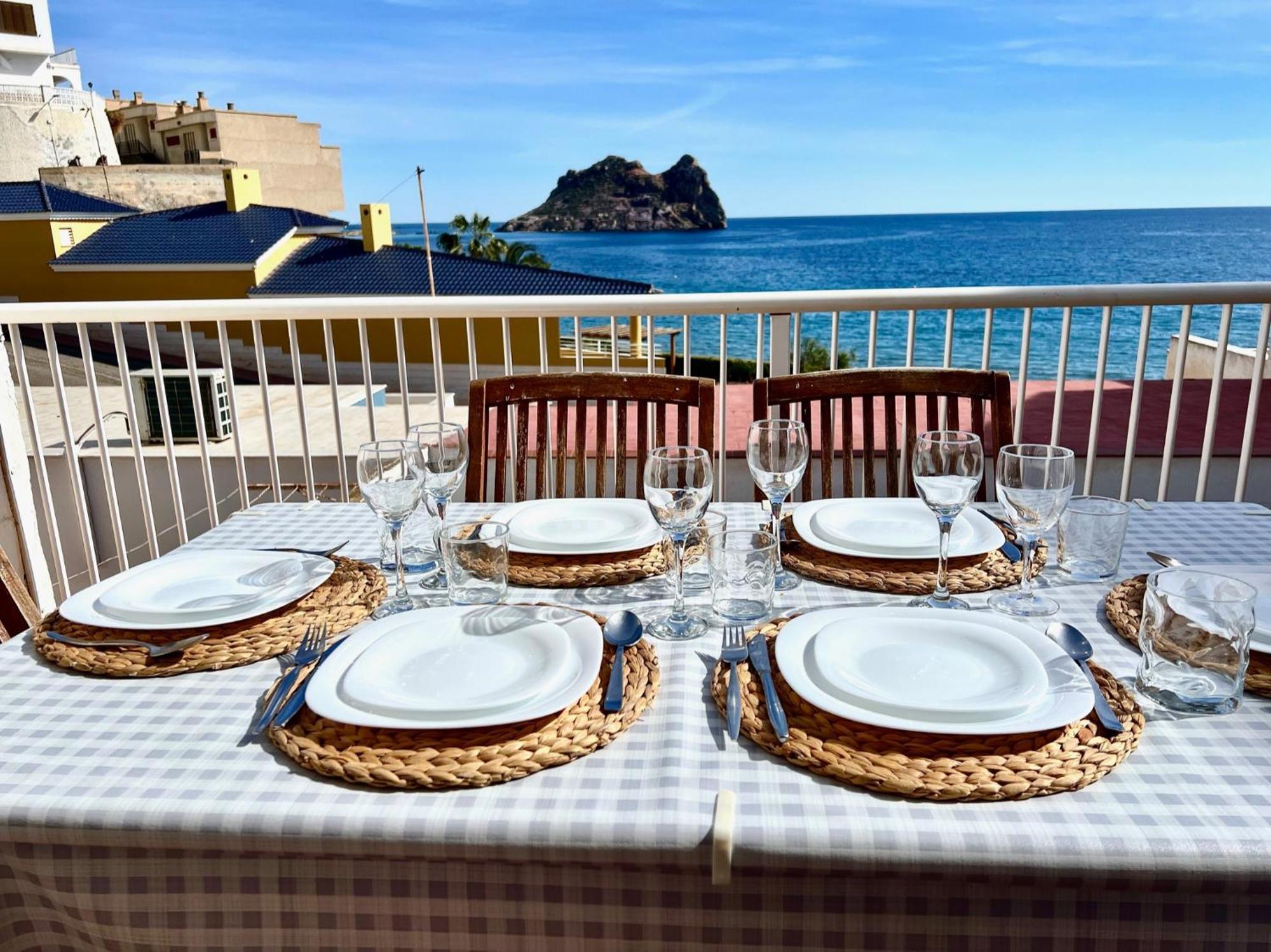 La Paloma, Chalet A Pie De Playa Águilas Eksteriør bilde